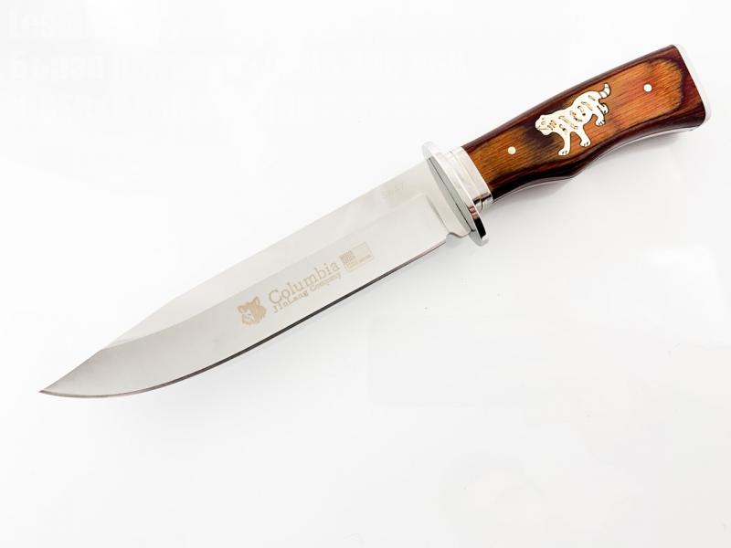 Ловен нож с калъф columbia knife sa47