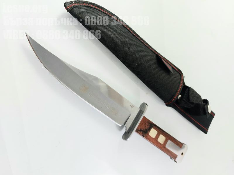 Ловен нож от масивна закалена стомана - Columbia A03