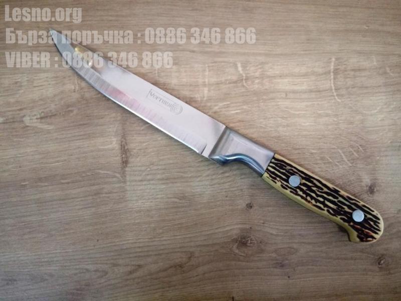 Кухненски нож с дръжка еленов рог (имитация) Hong Li