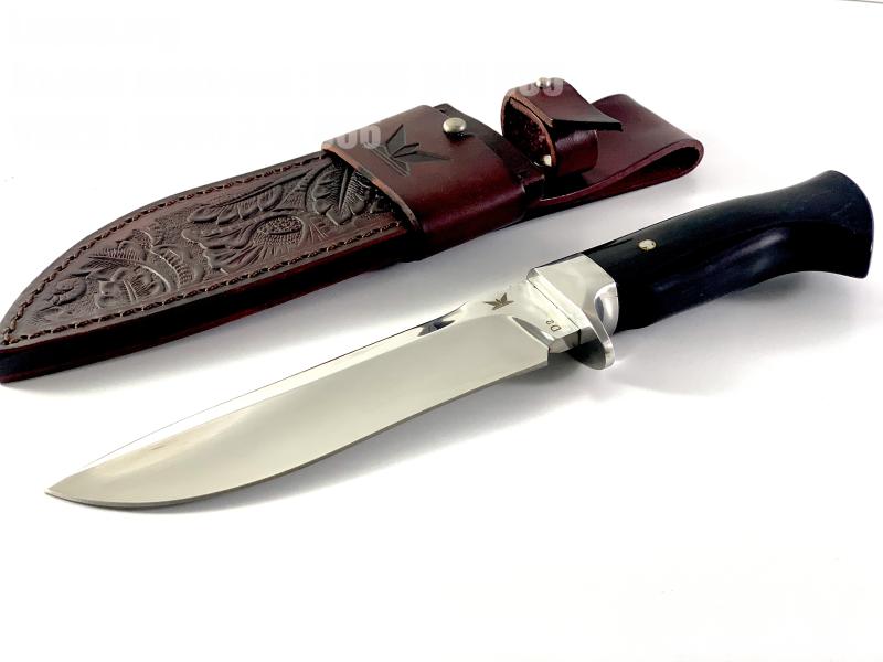 Ловен нож D2 стомана фултанг дръжка Абанос -Knives DFYX523