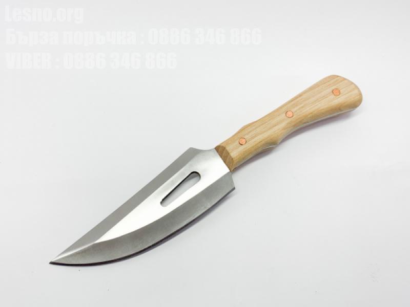 Ръчно направен ловен нож от хром ванадиева стомана 3cr13mov