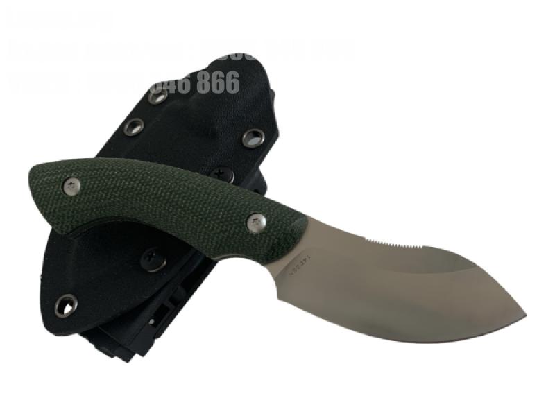 Ловен нож с KYDEX калъф Full- Tang острие шведска неръждаема стомана 14C28N