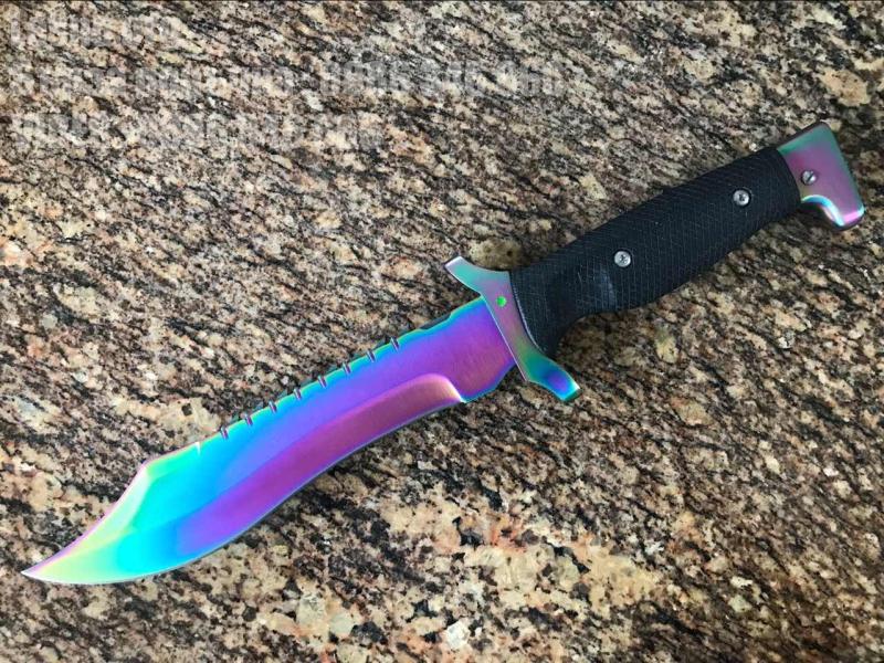 Колекционерски ловен нож Bowie CS:GO тактически нож №3