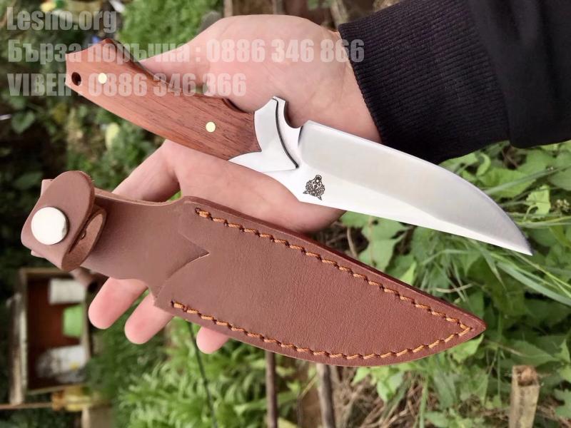Масивен ловен нож от неръждаема стомана 440B - Puma knife