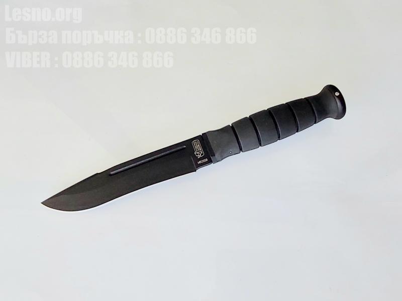 Ловен боен нож с черно рефлекторно покритие Viking Nordway HR3558