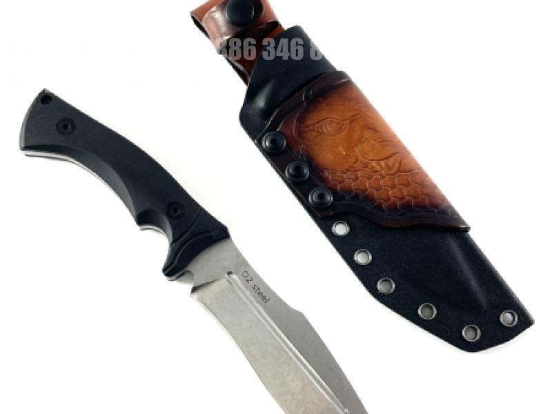 Military Bowie knife Ловен нож G10 Handle Kydex sheet - Knife FF22