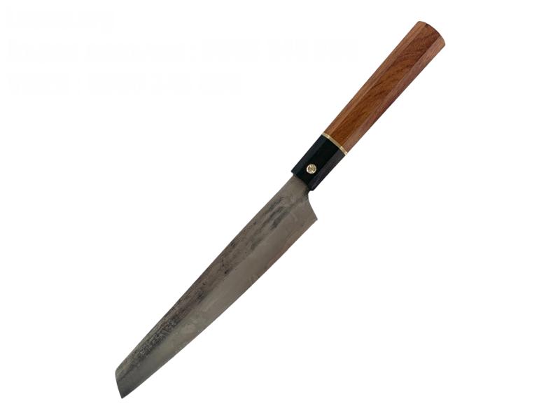 Кован кухненски нож за рязане на месо и зеленчуци Сантоку