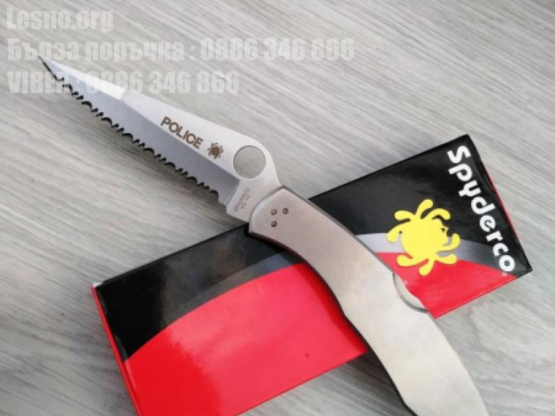 Spyderco Police 3 C07S сгъваем изцяло метален здрав нож