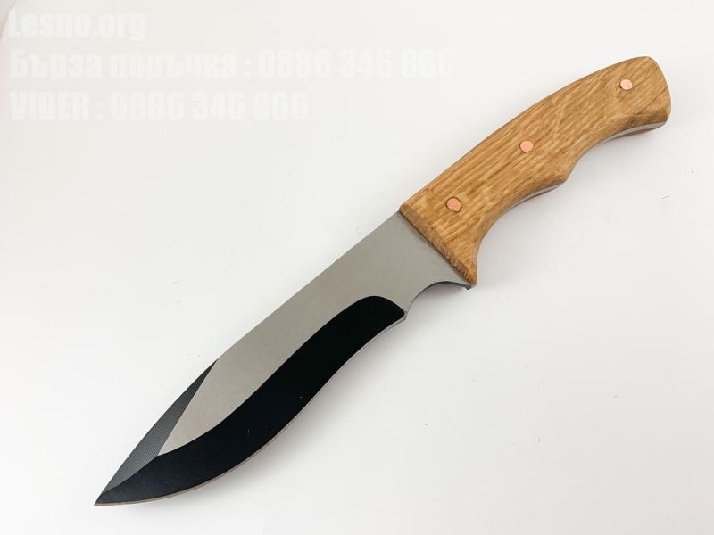 Ръчно направен ловен нож от хром ванадиева стомана Mossy Oak