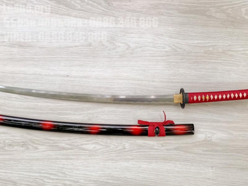 Самурайски меч катана/Kawashima Japanese Katana/  дамаска стомана