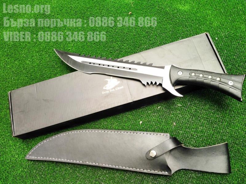 Ловен нож дизайн и форма на Акула