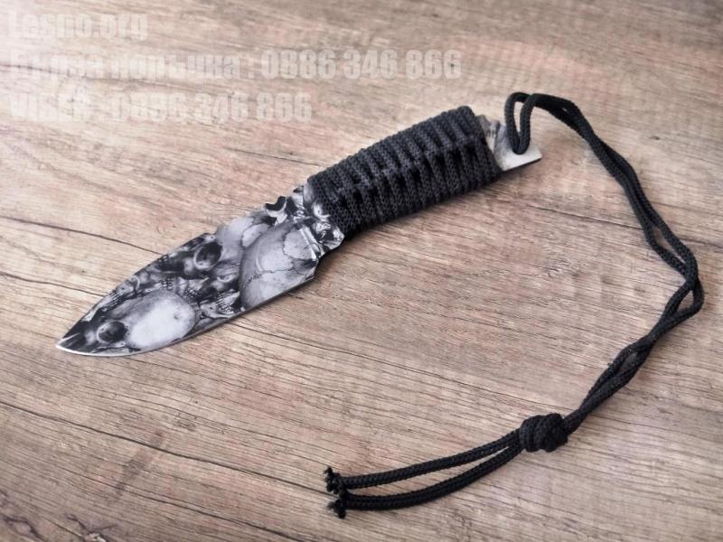 Ловен нож Zombie knife killer mtech сив цвят