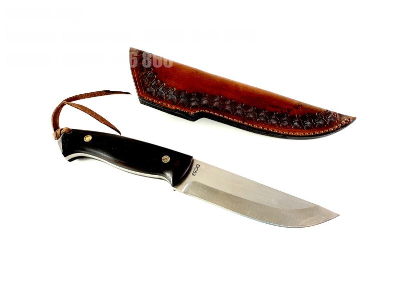  Ловен нож Knives DС53 стомана фултанг Handle махагон