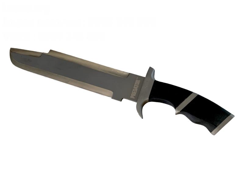 Дивият Нож от филма Хищникът (1987) Predator колекционерски нож с поставка за стена