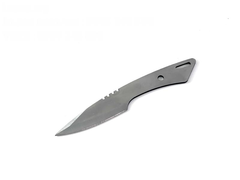 Заготовка острие нож стомана 4х13 закалена и наточена 16.5 см