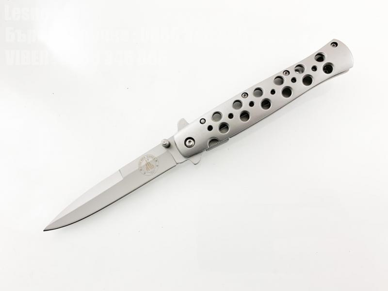 Сгъваем метален нож дизайн стилето X W  Super Knife