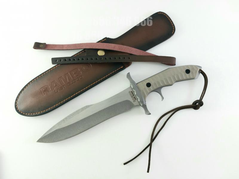 Ловен нож модел Bowie Rambo Knife стомана D2-Military
