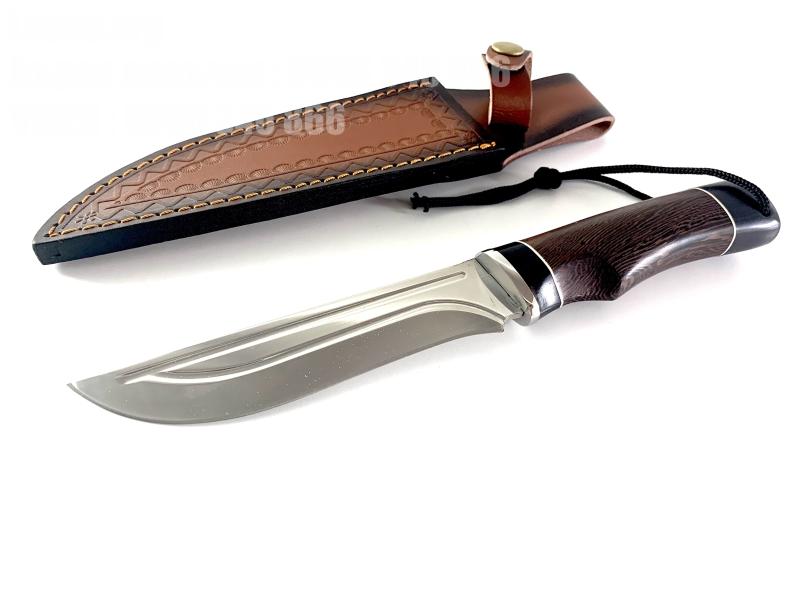 Ръчно направен ловен нож от хром ванадиева стомана-5cr13mov