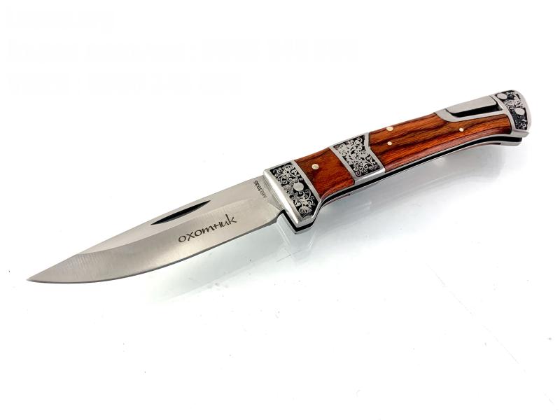 Сгъваем джобен руски ловен нож  - Охотник МВ 3936