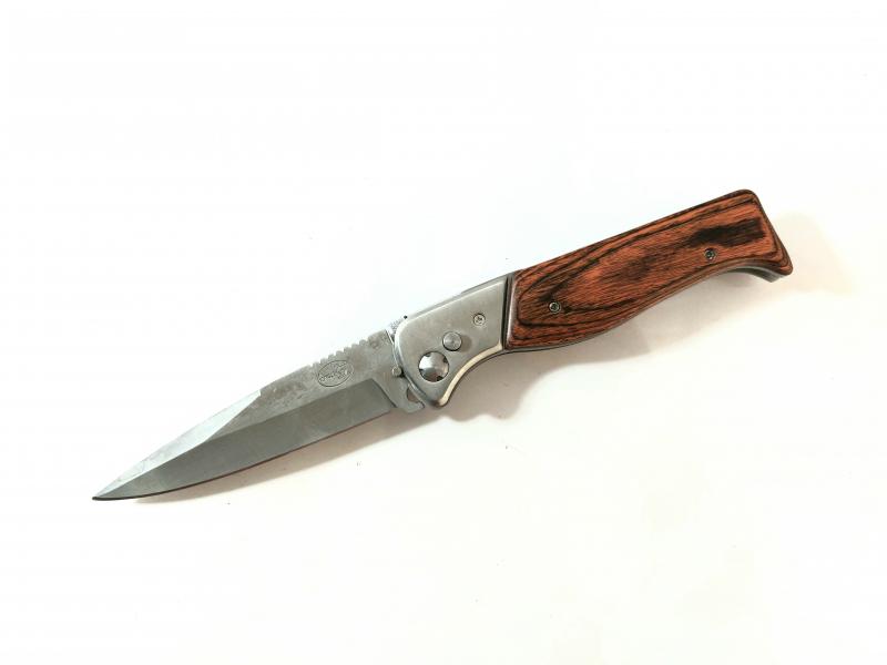 Pocket Knife 208AB сгъваем автоматичен нож с калъф