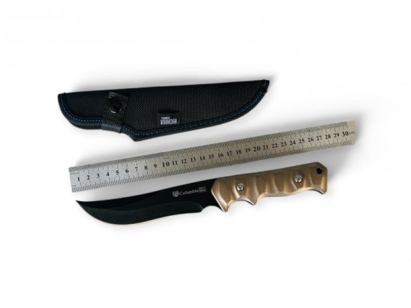 Ловен нож Columbia с ергономична дръжка и предпазен калъф