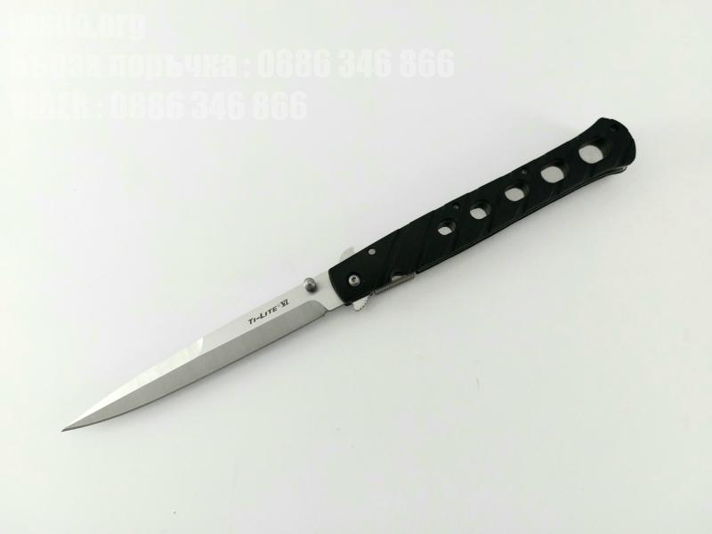 Сгъваем автоматичен джобен нож модел OEM Tilete VI G10 дръжка 