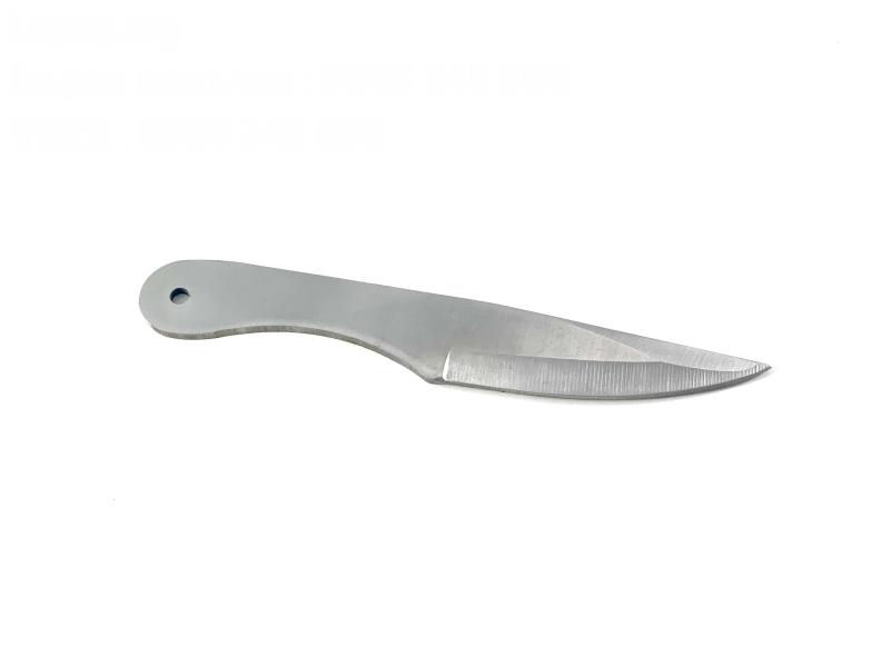 Заготовка острие нож стомана 4х13 закалена и наточена 15.5 см