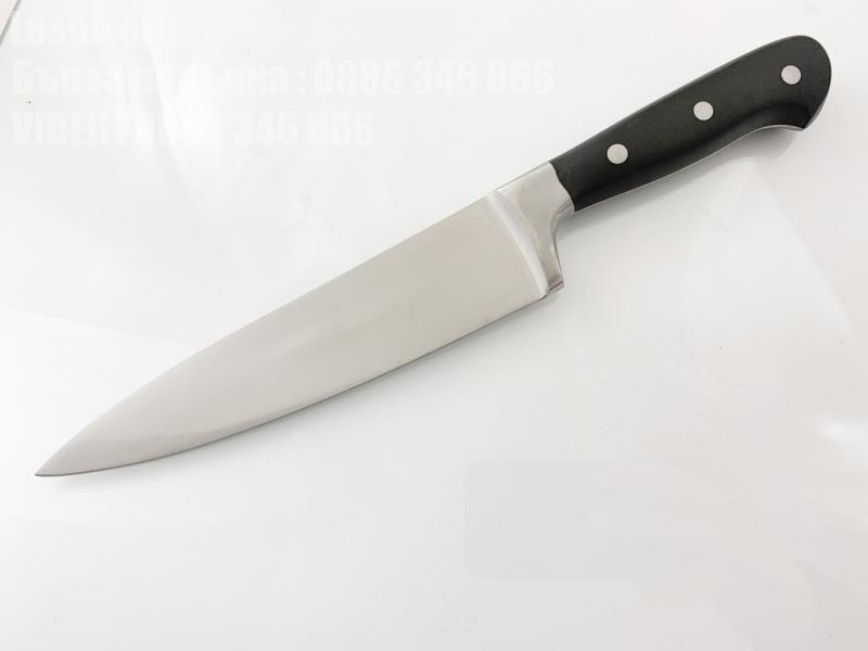 Универсален кухненски нож ергономична дръжка със солидни стоманени нитове