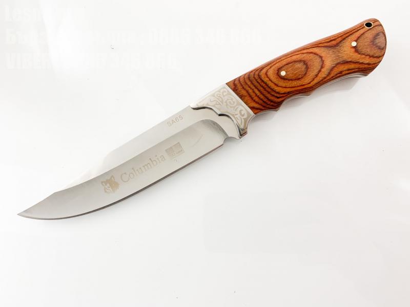 Ловен нож от масивна закалена стомана - Columbia SA65
