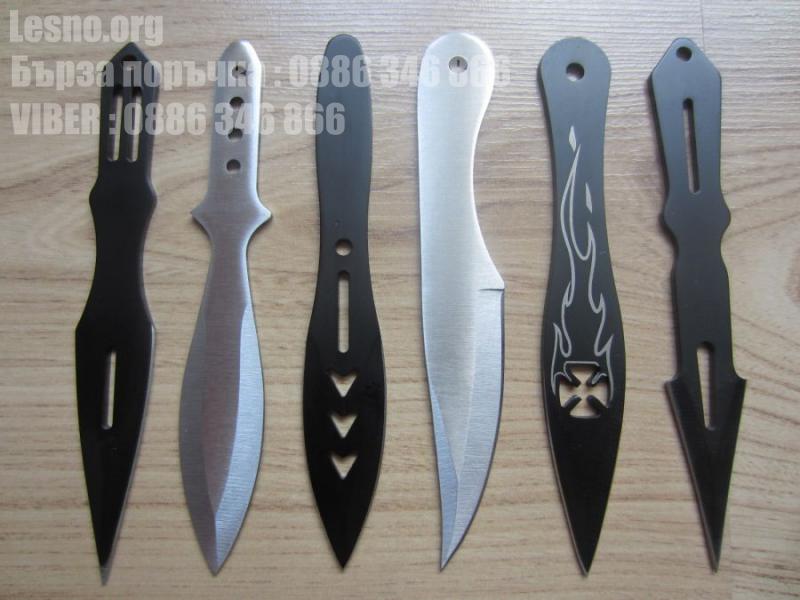 Ножове за хвърляне 14 СМ-комплект 6 броя