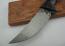 Ръчно направен ловен нож от кована дамаскова стомана - Пакистан