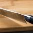 Кухненски нож от кована японска дамаскова стомана
