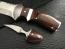 Ловен нож от неръждаема стомана и скрит малък нож в дръжката