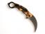 FOX KNIFE FA33 - KARAMBIT Сгъваем автоматичен нож за стилни и тактически приложения