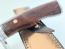 Bowie knife Ръчно направен ловен нож с кожена кания стомана DC53 - VipEver