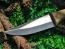 Класически ловен нож ръчно направен от стомана 3cr13mov