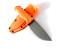 Ловен нож с Кydex калъф Hunter knife Model 15006 Orange