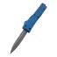 Сгъваем автоматичен метален нож  Blue OTF