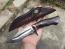 Ловен нож ръчна изработка от дамаска стомана стоманена сърцевина VG10 - Пакистан