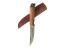 Символ на сила :  Ловен нож Columbia A3232 - финка и метална глава на вълк