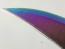 Vipever Сгъваем автоматичен джобен нож с извито острие  Rainbow