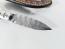 Сгъваем автоматичен джобен нож кама едностранно заточена от дамаска японска стомана