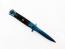 Сгъваем автоматичен нож син цвят дизайн стилето Sog Flash tanto 440 steel