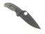 Spyderco 8cr13mov Сгъваем джобен нож с G10 дръжка и черно острие