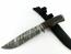 Ловен нож подходящ за лов стомана стал 65х13 - шарка имитираща дамаската стомана