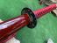 Самурайски меч катана танто,Tanto червен калъф карбонова стомана