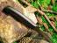 Ловен нож от масивна закалена стомана и дървена кания с клипс за колан- Fox knifes