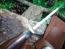 Ловен нож от масивна закалена стомана с махагонова дръжка-Мossy Оak