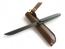 Стилен Сгъваем Нож M390 с Еко Кожена Кания
