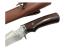Дамаск Стил - Ръчно изкован нож с дамаска стомана и естествена дървена ръкохватка
